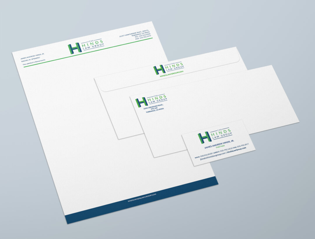 Hinds Law Group stationary package