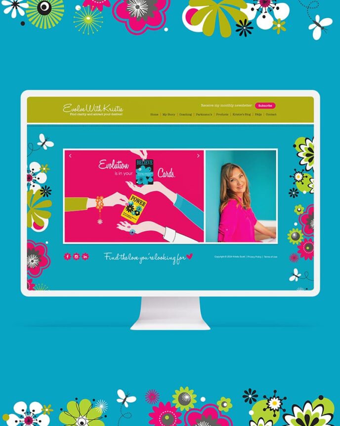 Website for Kristie Scott