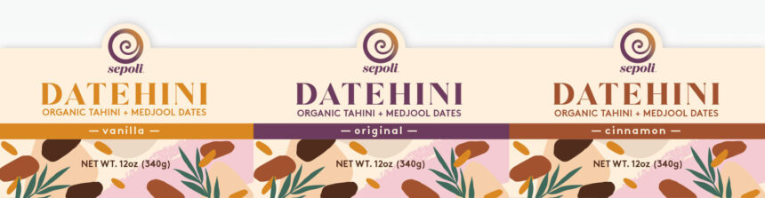 Label design for the Sepoli Datehini jars