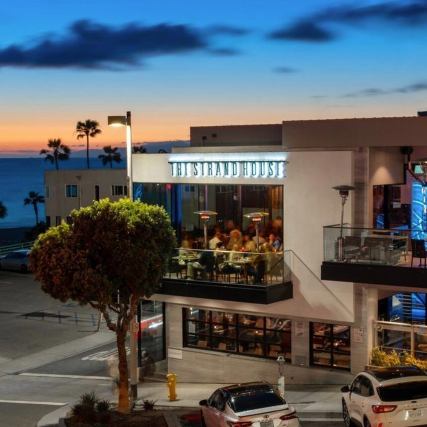 The Strand House restaurant exterior