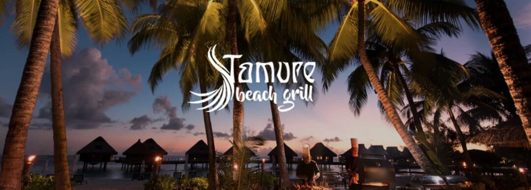 Tamure Beach Grill at Conrad Bora Bora Nui resort